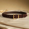 Women's Suede Cowhide Belts Genuine Leather
