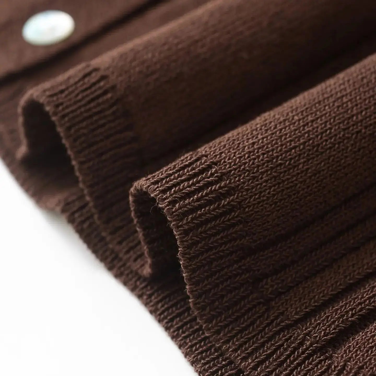 Women’s Textured Knit Cardigan Lapel Long Sleeve Single Breasted Sweater