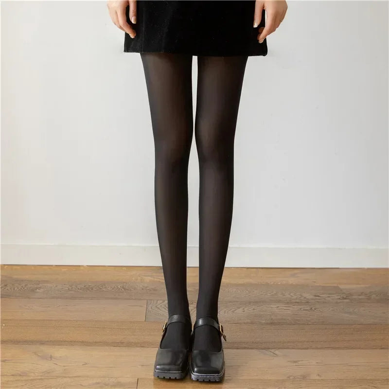 Women’s Tights Slim Stockings Pantyhose - Black / One Size