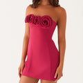 Womens Tube Mini Dress - F / L