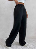 Women's Warm Pants Fleece Lined High Waist