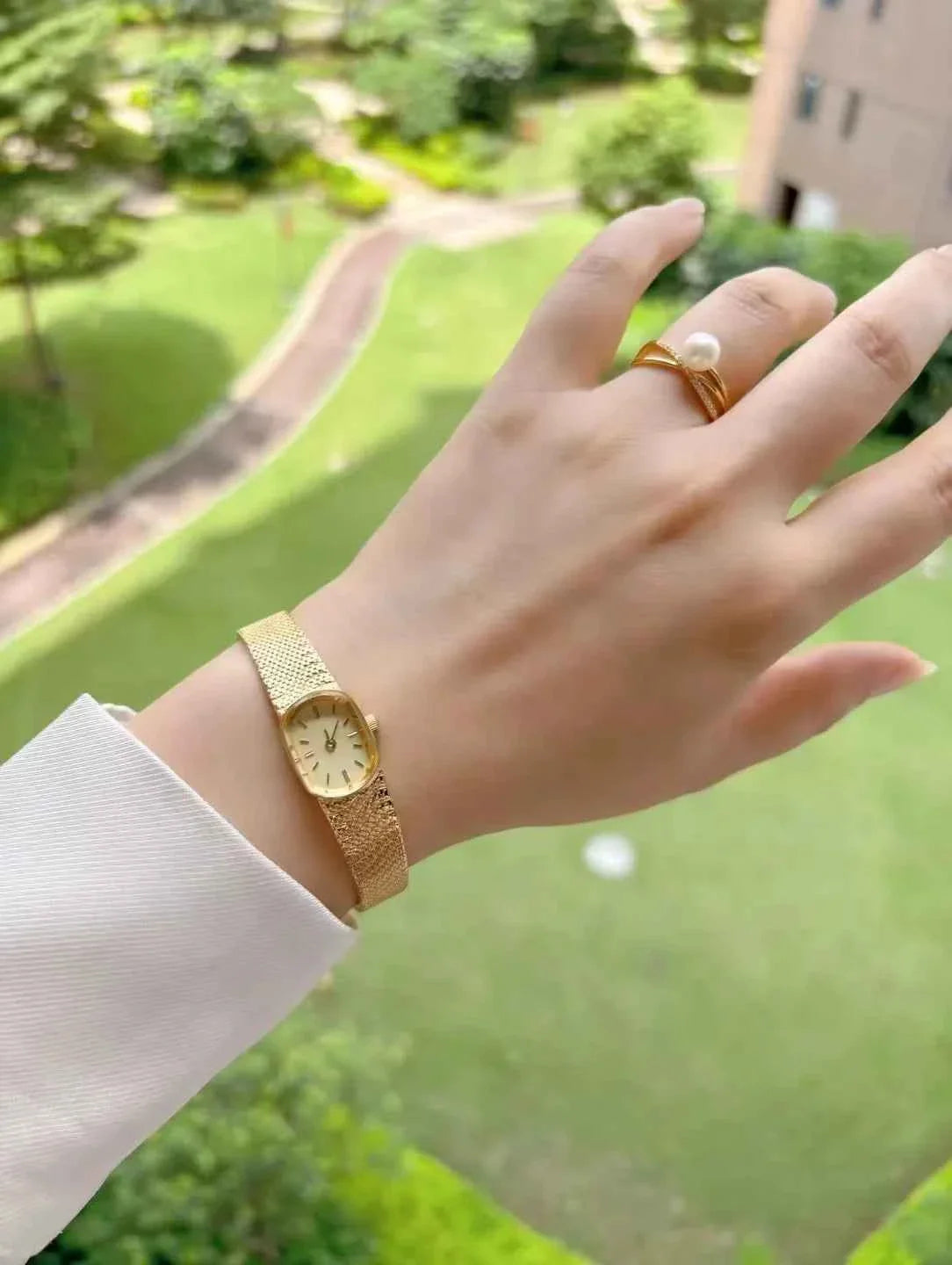 Women's Watch Vintage Gold Luxury Vintage High end Watch