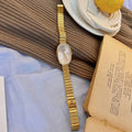 Women’s Watch With Gold Bracelet Vintage & Luxury Ins Style