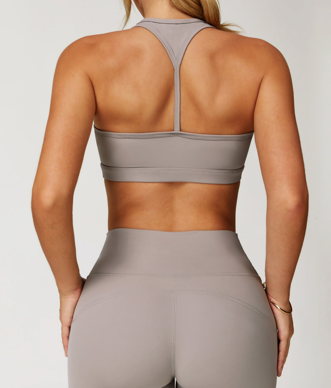 Women’s Yoga Bra Quick-drying Sports Underwear - Linen / L - Other