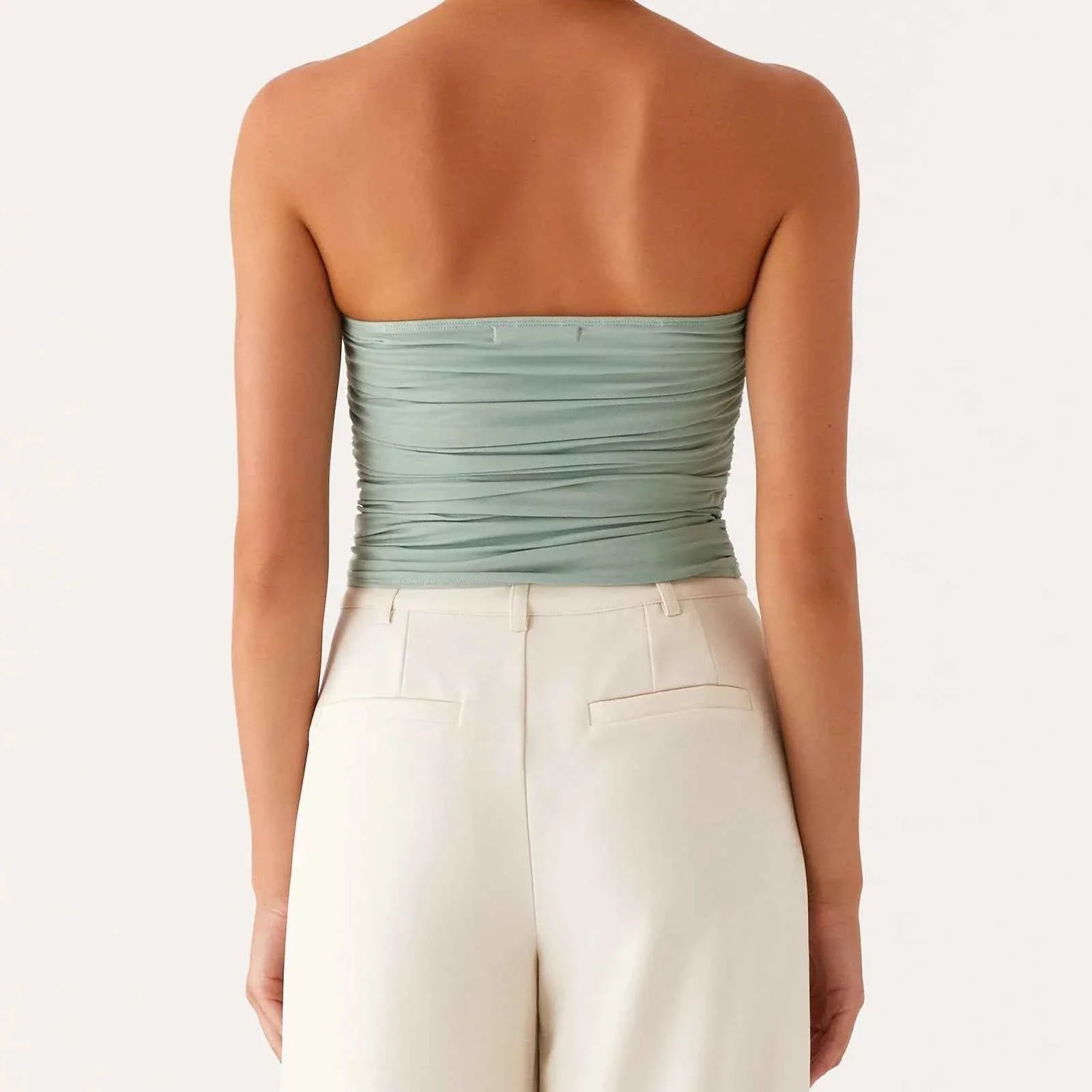 Women'sRuched Tube Top