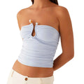 Women'sRuched Tube Top