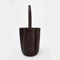 Woven Effect Bucket Bag