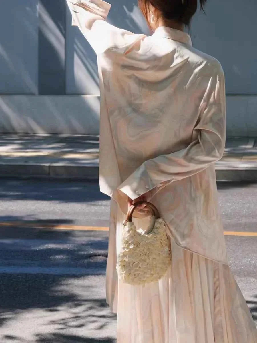 Woven Shoulder Bag for Women