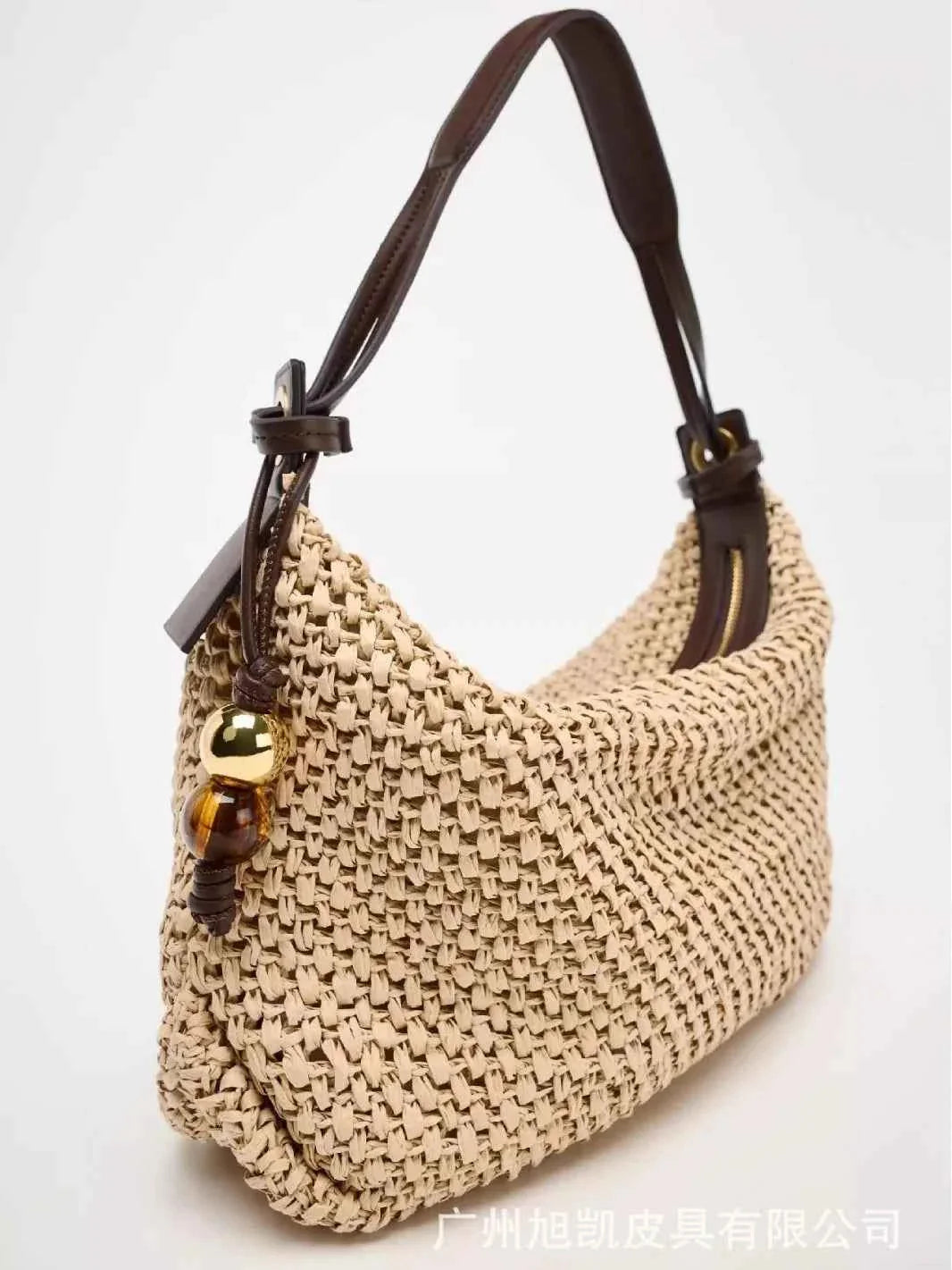 Woven Summer Fashion Straw Bag Beach Holiday Crossbody Bag