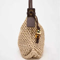 Woven Summer Fashion Straw Bag Beach Holiday Crossbody Bag
