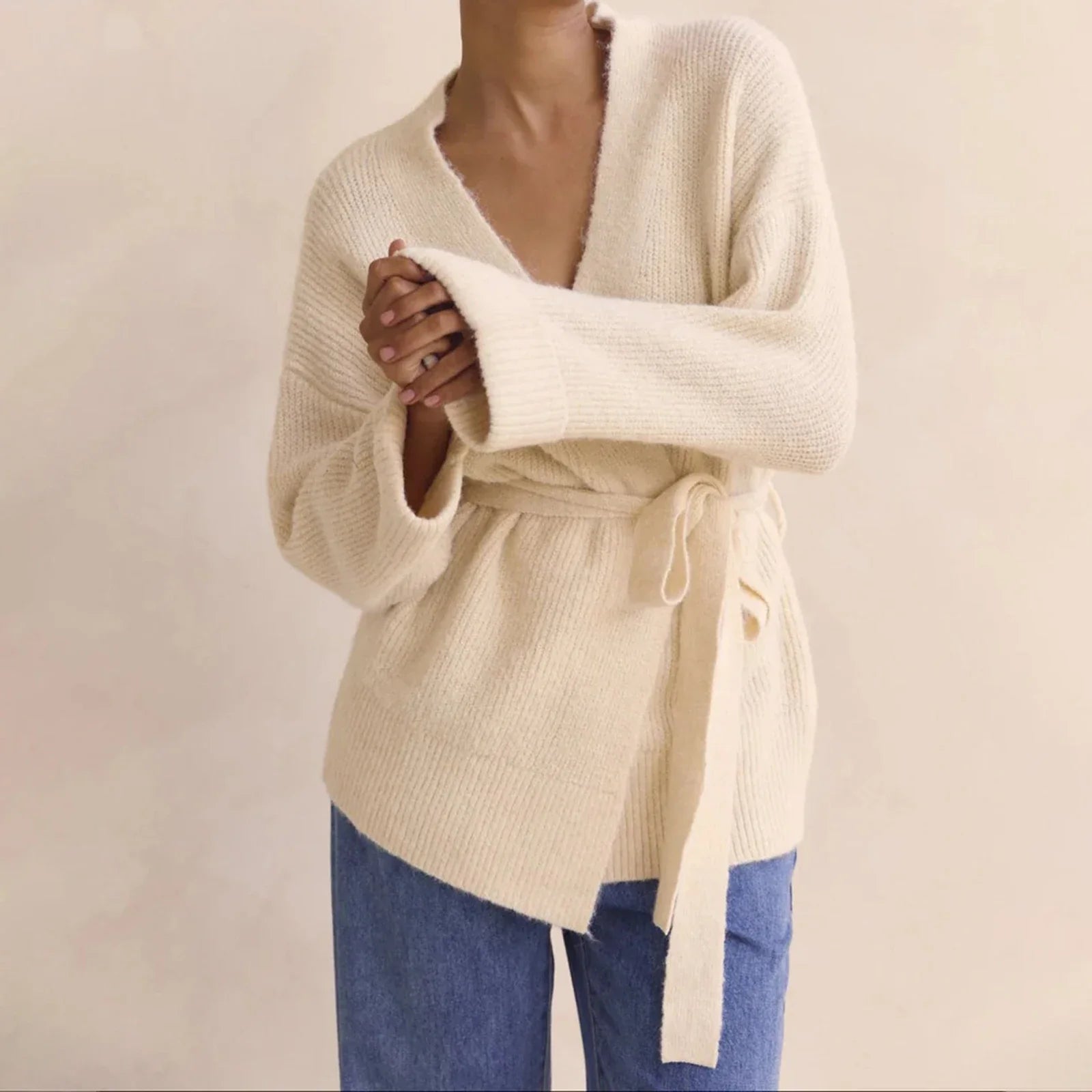 Wrap Sweater Cardigan for Women