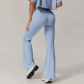 Yoga High Waist Bell-bottoms Breathable Leggings