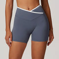 Yoga Shorts Women Fitness V-shaped Waist