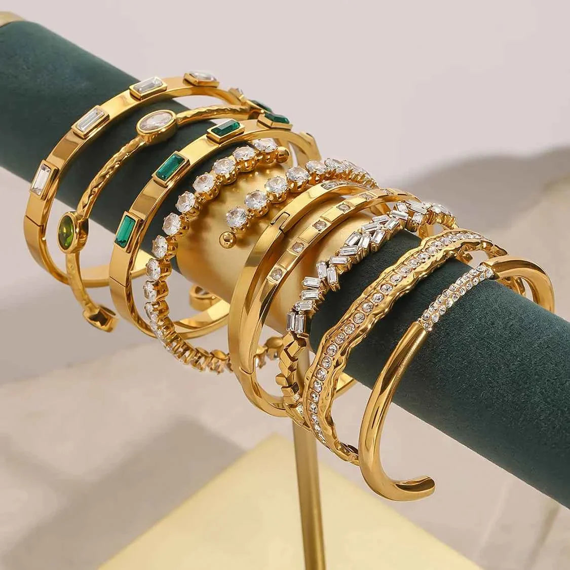 Zircon Bracelet Adjustable Stackable Bracelet