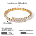 Zircon Bracelet Adjustable Stackable Bracelet
