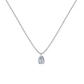 Zircon Necklace Women’s High-grade Super Flash Clavicle Chain - X1050 Silver - electronic accessories
