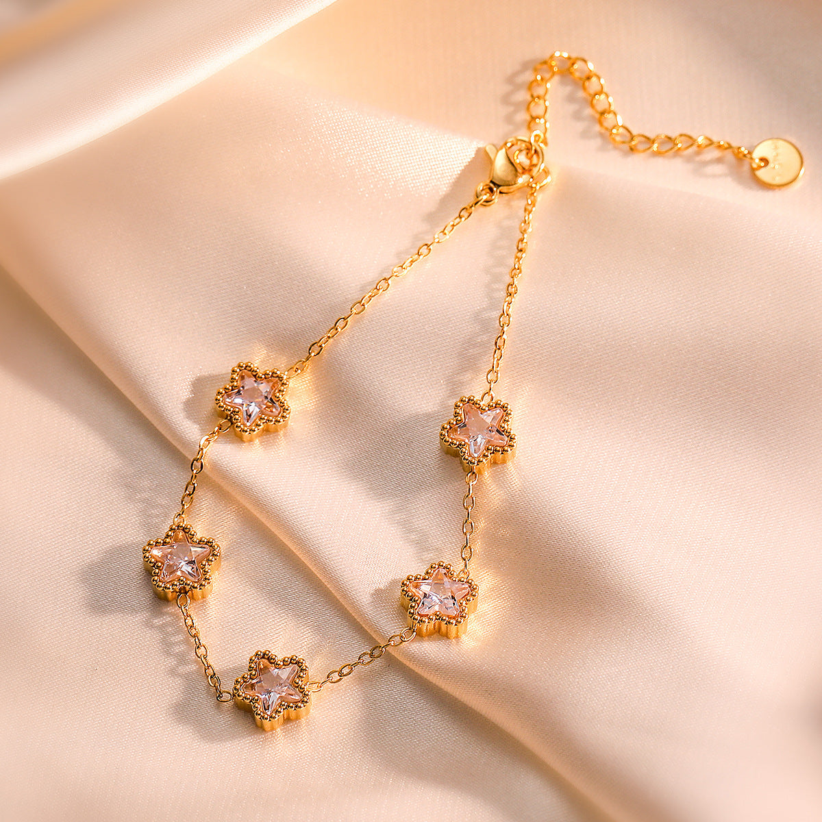 Zircon Titanium Steel Bracelet Female Niche Non-fading - electronic accessories