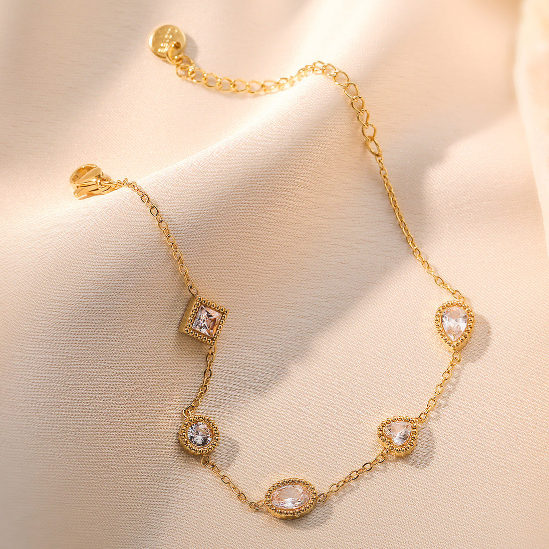 Zircon Titanium Steel Bracelet Female Niche Non-fading - electronic accessories